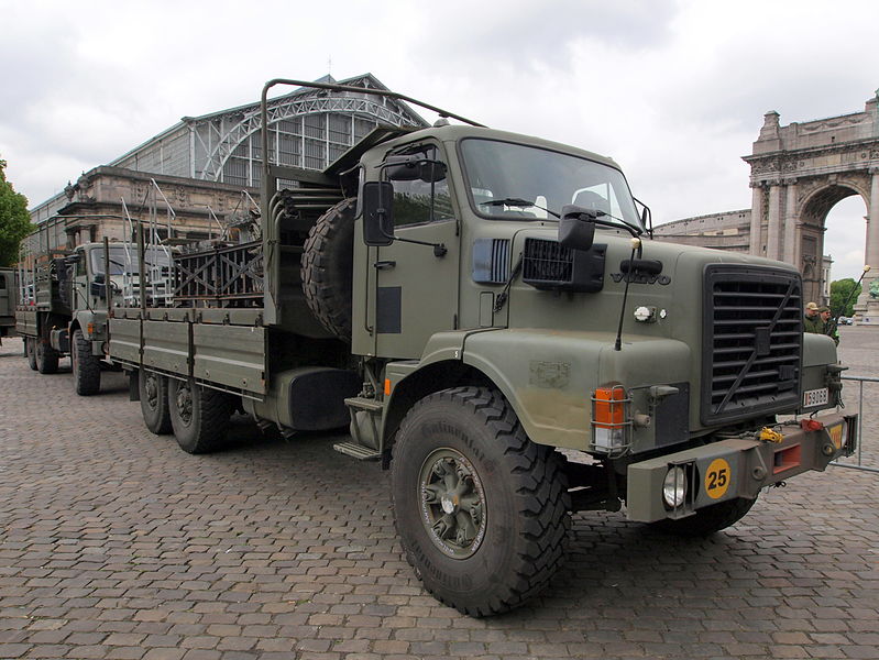 Бельгия поставит в Украину 240 военных грузовиков